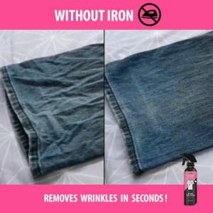 IRON SPRAY TRAVEL LAUNDRY - RADIMATE INSTANT WRINKLE REMOVER - SETERIKA PORTABLE IRON FABRIC SPRAY ANTI KEDUT IRONING AID CREASE REMOVER WRINKLE RELEASER SEMBURAN PENGHILANG KEDUT BAJU - Lazada