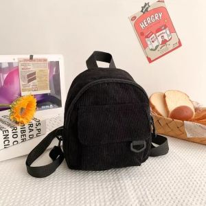 tas ransel back pack ransel mini courduroy kecil vintage