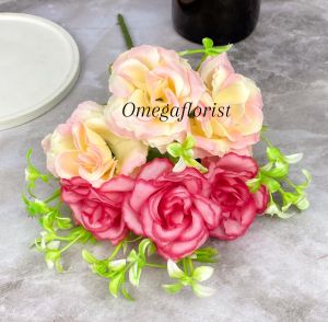 Rose Beauty X6/DekorasiPernikahan/BungaArtificial