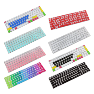 Silicone Keyboard Guard Skin Film for Pavilion 15 cc707TX Keyboard Full Protections Against Dust and Spills