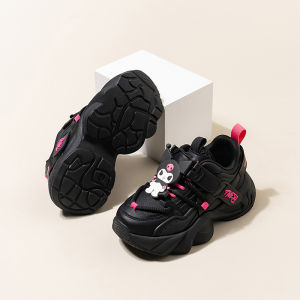 Christmas gifts Halloween Kawaii Hot Kuromi Spring and Autumn New Childrens Sports Shoes Comfort Breathable Dad Shoes Cartoon Sanrio Girls Casual Shoes