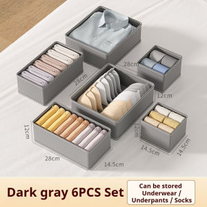 Foldable Underwear Organizer Storage Baby Drawer Clothes Storage Box Socks Bra and Panty Organizer