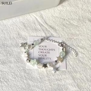 【Flash Sale】COD Light Luxury Exquisite Five-Pointed Star Beaded Bracelet For Women Men Fashion Sweet Cool Adjustable Couple Bracelet Gifts