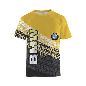 2024 T Shirt for Man Bmw Logo Summer Short-Sleeved 3D T-Shirt Top
