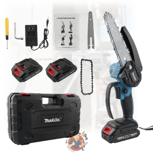Makita 198V Cordless Mini Chainsaw 6 Inch Electric Wood Cutting Tree Trimming Garden Use