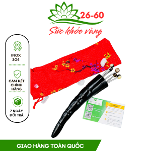 Hoa Khế Sừng 5 Chân Mát Xa Cổ Vai Gáy- Thông Kinh Hoạt Lạc - Thiết Bị Diện Chẩn