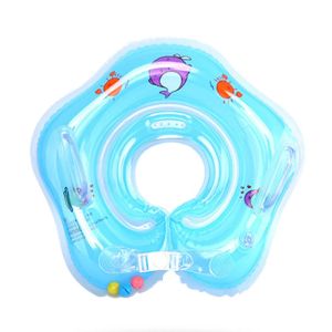 Safety Infant Float Circle Inflatable Baby Neck Floater Swimming Ring Neck Floater HIEM
