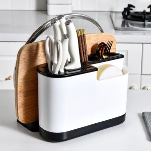 [HCM] Ống Đựng Đũa Gài Dao Thìa Muỗm Úp Nắp Vung Khay Thớt Thông Minh ZA42 -Egreen Dùng 1 Lần