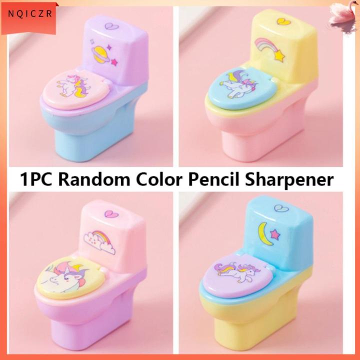 1pc Random Color/pattern Cute & Creative Pencil Sharpener