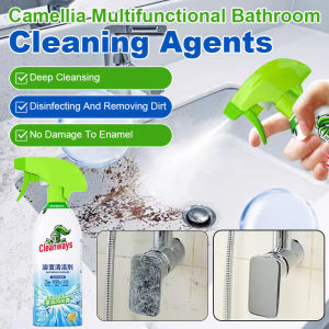 Multifunctional Glass Cleaner for Household Window Cleaning Decontamination and Descaling Bathroom Water Stains Mirrors and Windows Without Leaving Water Stains多功能浴室清洁剂
