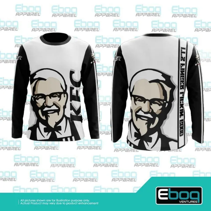 Ismail Rider Kfc Beautiful Polyester Long Sleeves Tshirt Kfc Rider White Black ...