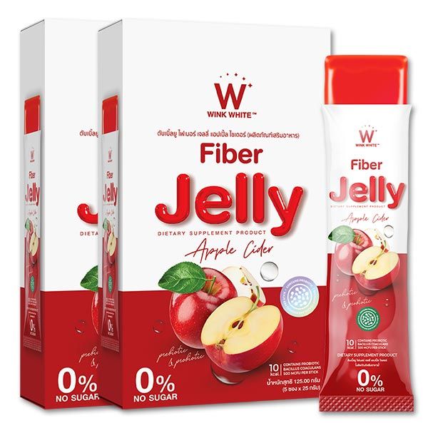 [1แถม1] Fiber Jelly Apple Cider Th