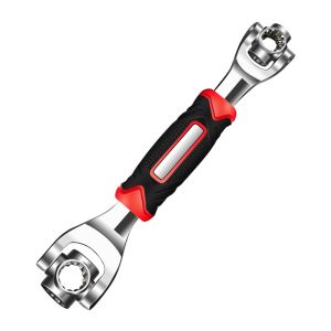 52in1 multi torque wrench double-headed 360-rotating adjustable spanner ratchet socket tork spanar serbaguna mudah guna