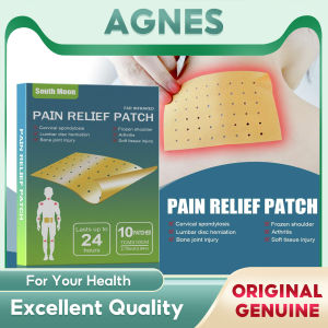 South Moon Pain Relief Knee Patch Cervical Spine Paste Prescription Chinese Care Health Relief Joint Medicine Herbal Pain Knee Joint Pain Relief Patch Natural Ingredients Wormwood Self-Adhesive Sports Injuries Convenient For Rheumatic Diseases(10pcs)