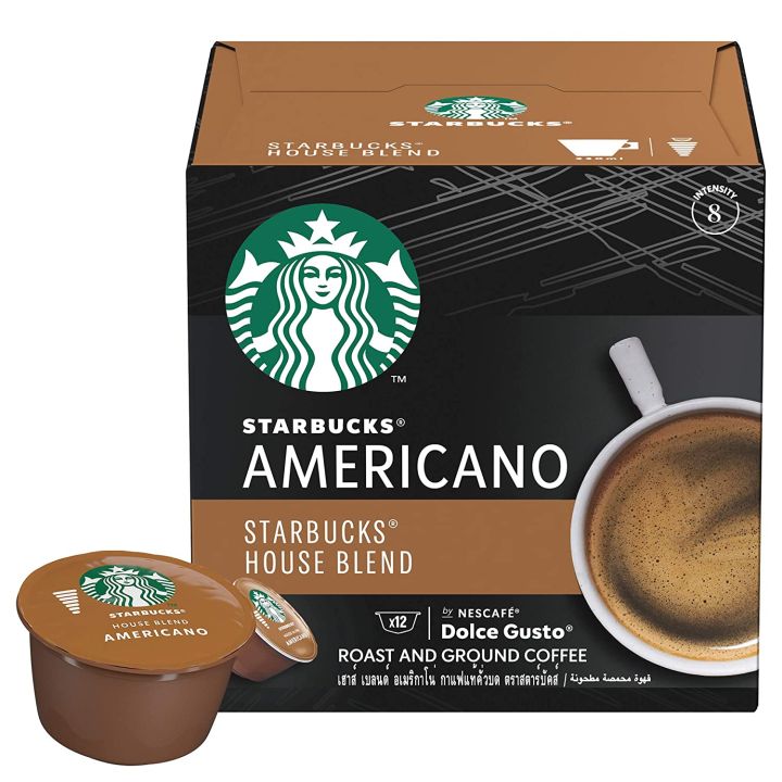 Starbucks House Blend – Americano Coffee Pods Capsules by