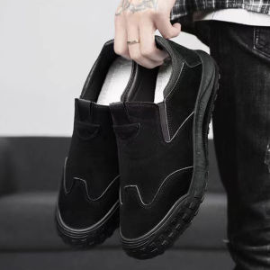 Peps Sepatu sneakers Pria Keren Bahan Suede Elastis Import Terbaru – Coreblack