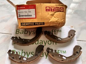 GENUINE 100% Original BRAKE SHOE REAR BRAKE PADS HONDA BRIO GEN1 43153-TG1-T01
