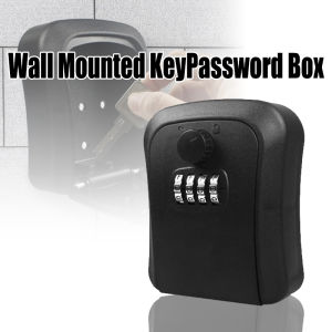 4 Digits Password Key Storage Box: Secure & Durable Wall-Mounted Solution