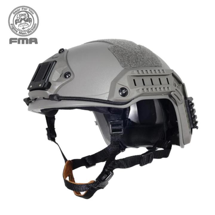 Casque Tactique Emerson Fast Helmet MH Type Avec NVG Shroud & Rails Latéraux - Taille M