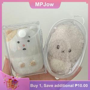 【MPJow】 Cute Transparent Baby Doll Storage Bag Pendant Display Bag PVC Key Chain Dustproof Storage Display Bag