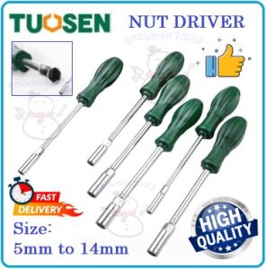 TUOSEN 5-14MM NUT DRIVER DRIVERS OPEN BUKA NUTS SCREWDRIVER HEX SOCKET KEY electric guitar sockets plier wrench screw DIY