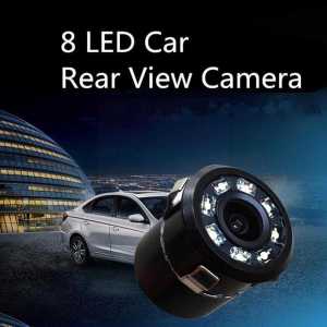 Kamera Mundur Mobil Parkir Rear View Camera 8 LED Waterproof