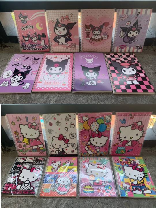 LJE Kuromi / Kitty 60leaves A5 spiral notebook for grade3 to high ...