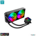 ชุดน้ำระบบปิด Tsunami V240 ARGB TDP 260W AIO Liquid Cooler รับประกัน 1 ปี. 