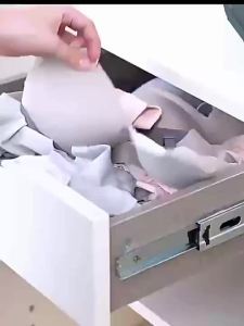 6 Grids Wall Hanging Transparent Underwear Panties Storage Socks Storage Closet Organizer Bedroom Storage Organizer