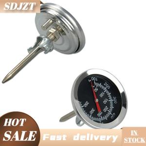 SDJZT Nhiệt kế lò nấu ăn Nhiệt kế đầu dò bằng thép không gỉ Nhiệt kế đo thịt thực phẩm 350 ° C