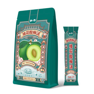 老北京风味酸梅汤独立小包装(25g小袋7袋装)Beijing Traditional Flavor Osmanthus and Sour Plum Soup Independent Small Package(25gX7) Easy to Use