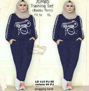 x-mantan / Setelan wanita lengan panjang / set zumbo / Setelan wanita / setelan big size / Setelan training/ Setelan olahraga / seletan jumbo (GOOD QUALITY)