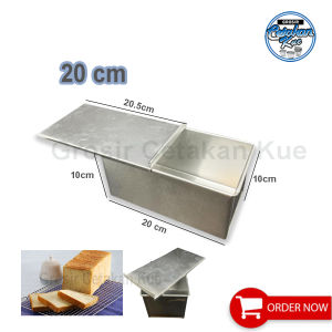 PROMO HARGA LOYANG CETAKAN KUE ROTI TAWAR + TUTUP BANYAK UKURAN BAHAN ALUMUNIUM TEBAL
