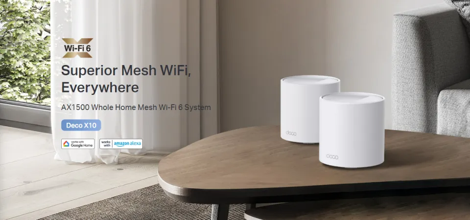 TP Link Deco X10 AX1500 Whole Home Mesh Wi-Fi 6 System | Lazada