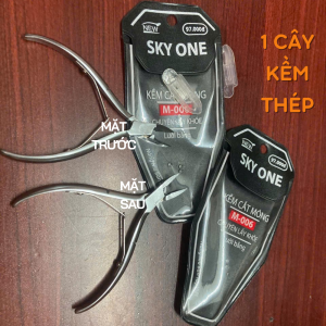 [Cao cấp] Kềm CẮT MÓNG lấy khóe mũi nhọn kìm inox mũi nhọn lưỡi bằng làm nail chuyên cắt khóe trong khóe cuộn làm móng - M001
