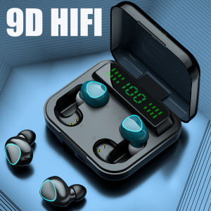 M22 TWS Wireless Earphone Touch Bluetooth Sport Waterproof Headphones 9D Noise Reduction Headsets In Ear Stereo Music Earplugs