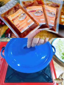 น้ำยาขนมจีนกึ่งสำเร็จรูป โปร 6 ซองเล็ก น้ำยาป่า น้ำยาผสม น้ำยากะทิ ทำง่าย สะดวก ไม่ต้องปรุงเพิ่ม