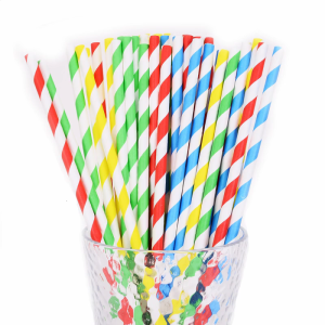 หลอดดูดสำหรับทิ้งหลอดดูดน้ำรีไซเคิลได้ Kertas Sedotan งานปาร์ตี้หลอดดูดน้ำหลอดใช้ดื่มเหมาะสำหรับการชุมนุมใดๆ100ชิ้น