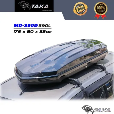 Perodua Alza New TAKA Roofbox [TAKA MD-390/MD-390D/MD-450D] [With Universal Roof Rack]