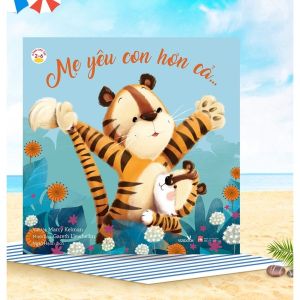 Sách tranh ehon tình cảm gia đình cho bé - bộ I Love - Tớ yêu mẹ yêu bố mẹ yêu con (lẻ tuỳ chọn) Vizibook