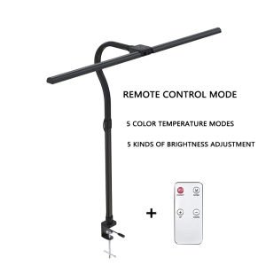 [SG STOCK] 80CM LED table lamp 24W Dimmable Double Head Desk Light study For work gaming light