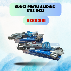 Kunci Pintu Swing / Kunci Pintu Sliding Geser 8123 8423 Dekkson