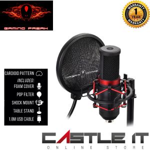 Gaming Freak Chanter Studio PRO USB Microphone Streaming Podcast Recording Singing