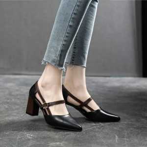 LUXURY - Heels Kerja Sepatu Wanita CN 01 Hak 5 cm Real Pict Bisa COD