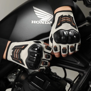 Summer Breathable Anti Slip Motorcycle Gloves Half Finger Wear-Resistant Riding Gloves Fitness Glove