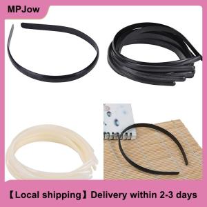 【Local shipping】 hedeguoji🍬Gift💕 Towering Pride 10 Pcs Set Plastic Hair Band No Teeth Children Hair Accessory DIY Craft 2 Colors