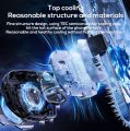 MEMO DL16 Cooling Fan Cooler Gaming Smart AI Radiator Semiconductor LED Indicator RGB Light. 