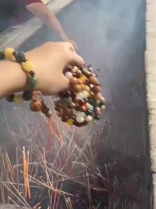 Fortune Bodhi Bracelet Natural Bodhi Lotus Bodhi Seed Wealth Bracelet 招财手链 天然菩提 雕刻莲花 开光