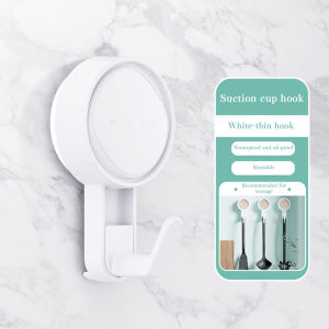 Hook Suction Cup Rack Swivel Suction Cup Hooks Vacuum Load-bearing Free Punching Cangkuk Penyedut 吸盘挂钩