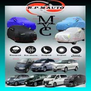 3Layer Car cover YMC Super-Premium ESTIMA Protector Waterproof Dust Rain Protection Selimut Kereta Yama cover GRANACE